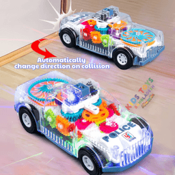 Luminous Gear Electric Police Car 2