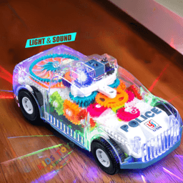 Luminous Gear Electric Police Car 4