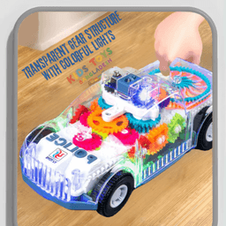 Luminous Gear Electric Police Car 3